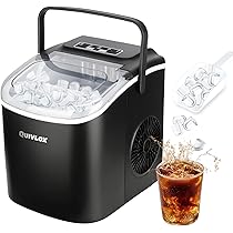 製氷機ステンレス鋼仕上げ透明窓 氷つくり機自動製氷機 最短6分1.2L水タンク Amazon.co.jp: Joy Pebble 製氷機 ステンレス鋼仕上げ 透明窓 氷